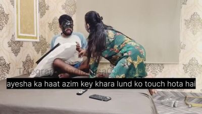 Hot Indian Couple Ayesha & Azim Full HD Sex Scene - veryfreeporn.com - India