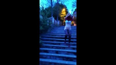 Hot MILF Za Za Solo BDSM Outdoor in HD - Amateur Slave Chains Fun - xxxfiles.com