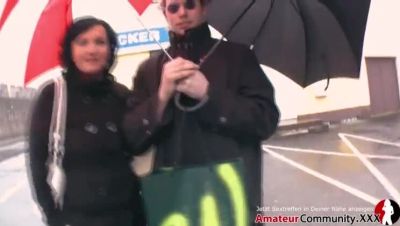 Curvy German MILF with natural tits gets ass fucked in amateur reality video - porntry.com - Germany