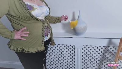 BBW Housewife with Huge Natural Tits and Big Ass - Mature Amateur Homemade - xxxfiles.com - Britain