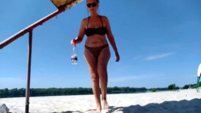 Amateur MILF Lukerya in Lingerie Solo Play at Park & Beach - HD Webcam - veryfreeporn.com