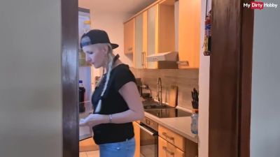 Deutsche Amateure - German Big Tit Amateur Sticks A Corn Up Her Cunt & Licks The Pussy Juice German Sex - hclips.com - Germany