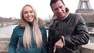 Sextape of a real couple on a honeymoon in Paris - ah-me.com