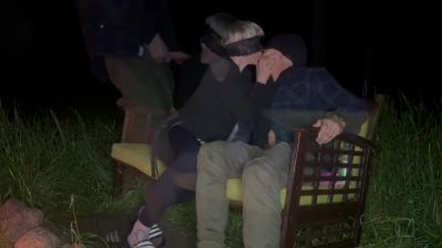 Verified Amateurs - A Couple Fucks Each Other On A Bench In The Woods - hclips.com