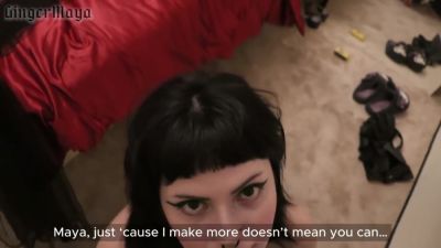 Verified Amateurs - Goth Roommate Pays Rent With Her Tight Pussy And A Sloppy Blowjob - hclips.com