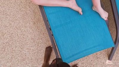 Hot Latina MILF Fucks Pool Cleaner in Outdoor Doggy Style - HD Homemade - xxxfiles.com - France