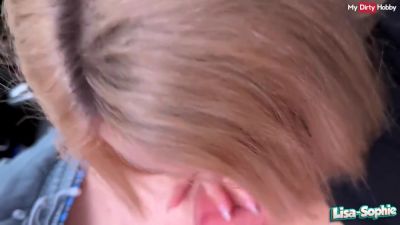 Big Tits Amateur Gets Fucked Hard At The Back Seat German - hclips.com - Germany