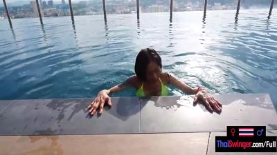 Huge Boobs - Amateur Asian Milf Pov Sex On Camera With Her Boyfriend 6 Min - hclips.com - Thailand