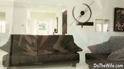 Busty Married MILF Allison Moore Invites a Couple to a Swinger Party - sexu.com - Britain