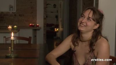 German Amateur Brunette Leonie Masturbates with Clothespins - Pierced Nipples & Pussy Play - veryfreeporn.com - Germany