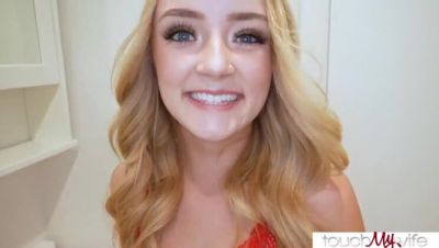 Jonathan Jordan - Hot Blonde Wife Maria Kazi Takes Huge BBC for the First Time - Cuckold Amateur Sex - porntry.com