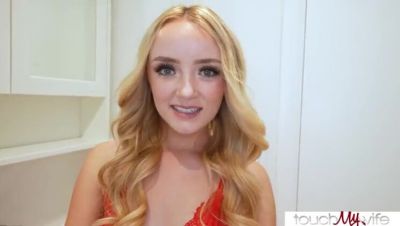 Jonathan Jordan - Hot Blonde Wife Maria Kazi Takes Huge BBC for the First Time - Cuckold Amateur Sex - porntry.com