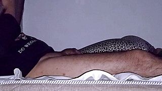 lovers couple having sex at dawn, cum dripping down their pussy - ah-me.com