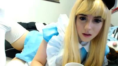Blonde Teen Solo Masturbating On Webcam - drtuber.com