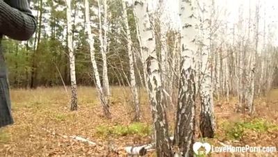 Step-Mom Fucks Me Hard Doggystyle in the Woods - Amateur Outdoor Sex - xxxfiles.com