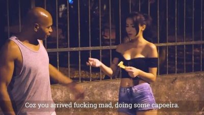 Young Brazilian teen Angel gets rough fucked by big black cock for cash - Amateur Latina reality sex - veryfreeporn.com - Brazil