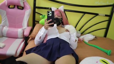 Verified Amateurs And Anime Hentai - Chica Con Cosp Y De Natuko Se Exita Jugando Y Se Llena El Culo Y La Vagina Con Tentaculo - hclips.com - Japan