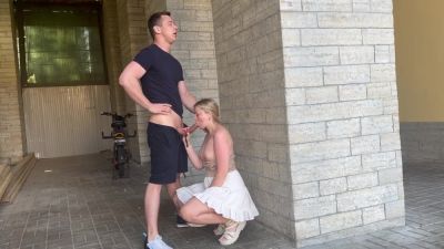 I Fucked A Cute Blonde On The Street In Public With Verified Amateurs - hclips.com